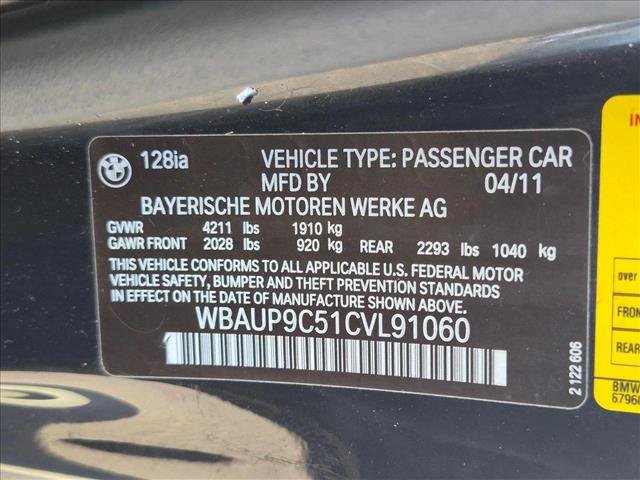 Used 2012 BMW 128i Coupe RWD image 21