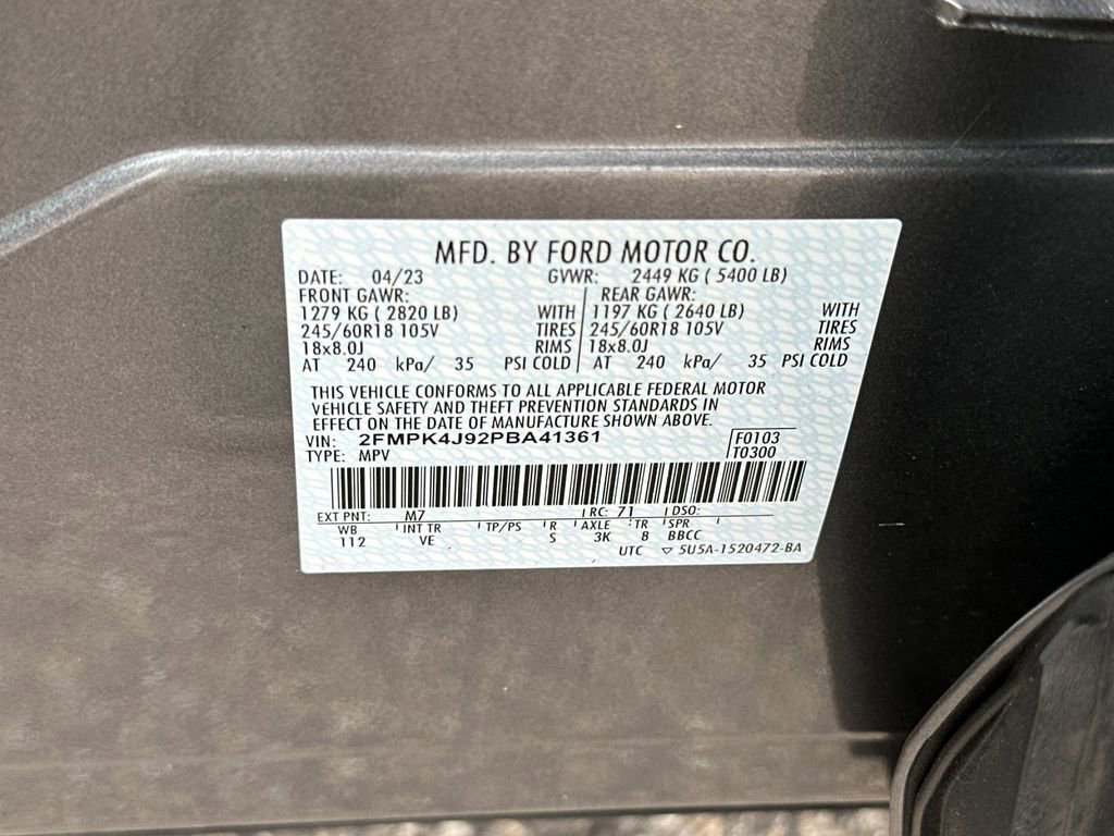 Certified 2023 Ford Edge SEL w/ Convenience Package image 27