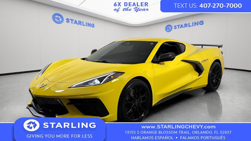 Used 2025 Chevrolet Corvette Stingray Coupe w/ Z51 Performance Package