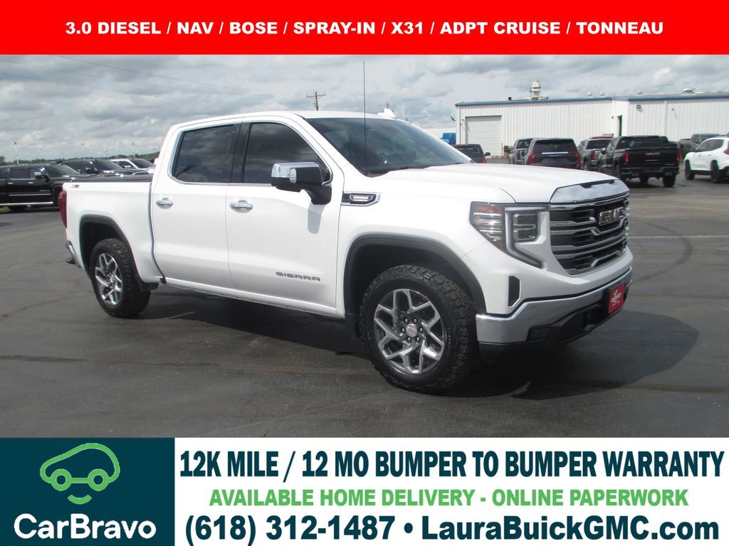 Used 2023 GMC Sierra 1500 SLT w/ SLT Convenience Package AWD/4WD image 1