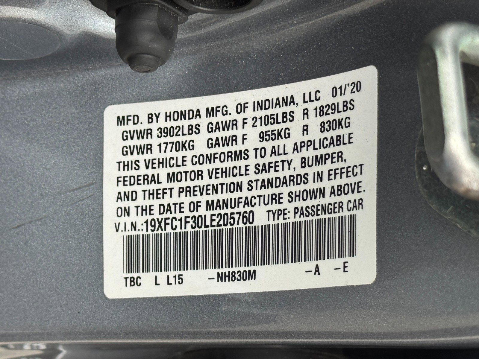 Used 2020 Honda Civic EX image 41