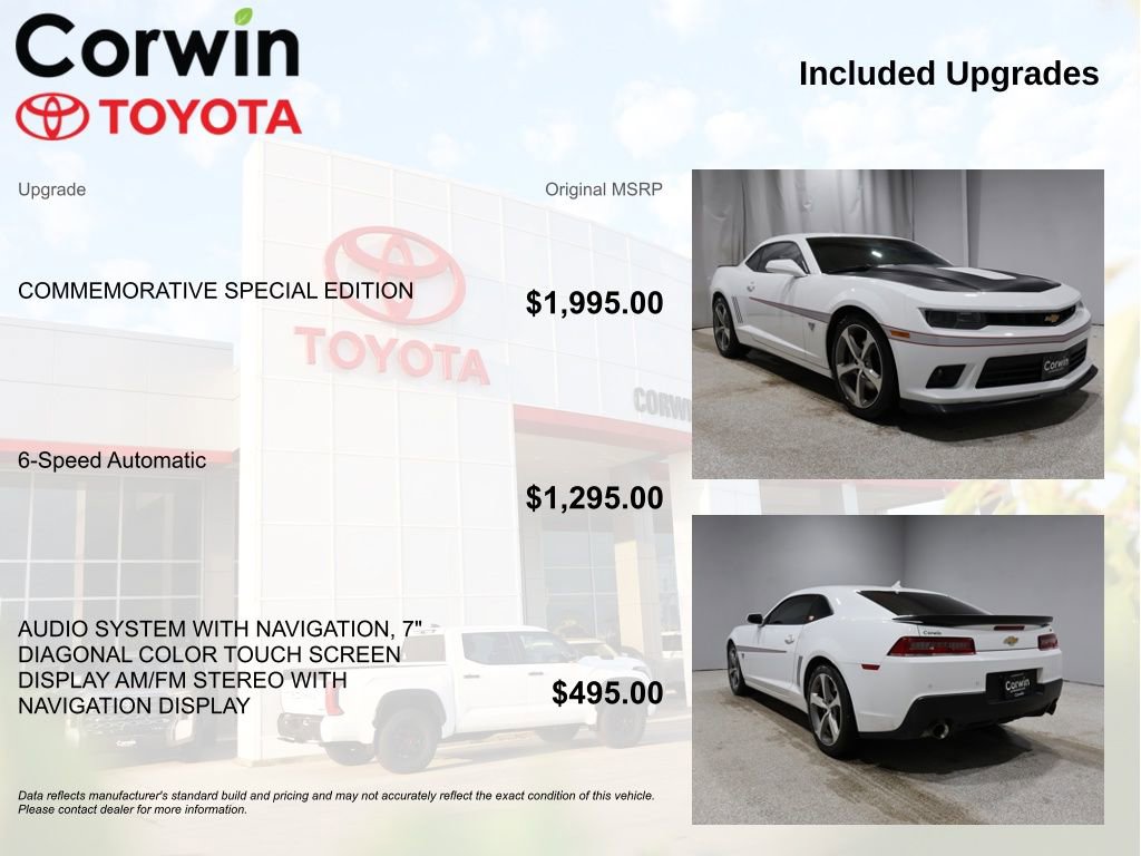 Used 2015 Chevrolet Camaro SS w/ Commemorative Special Edition image 4