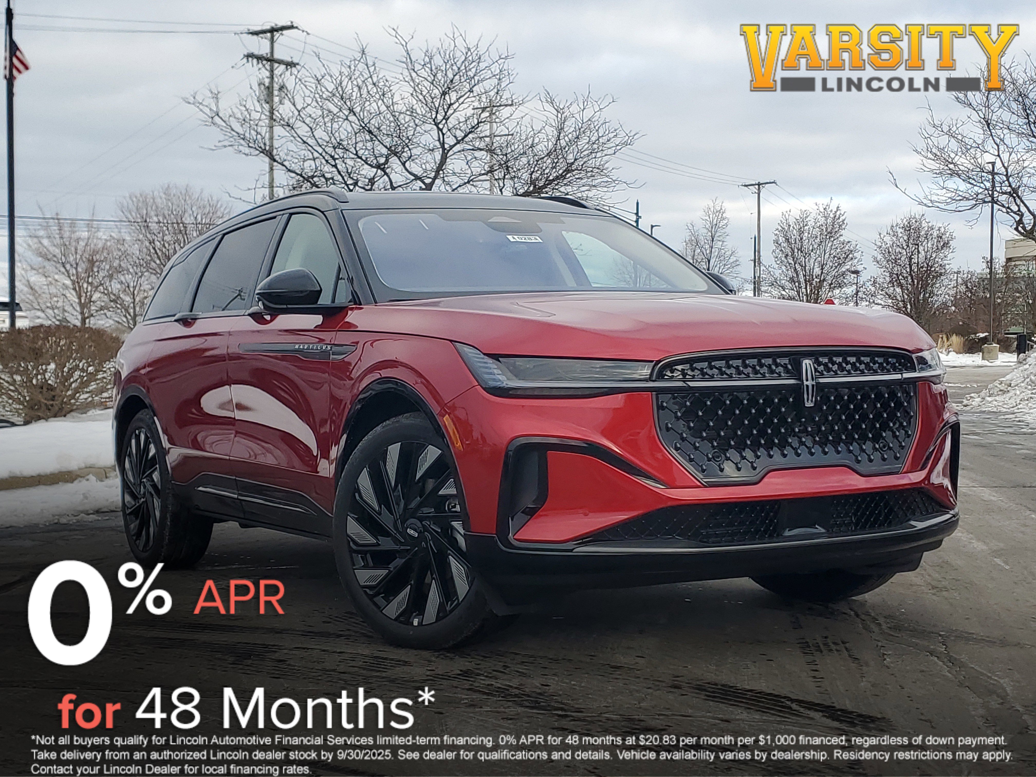 New 2026 Lincoln Nautilus Reserve w/ Jet Appearance Package image 1