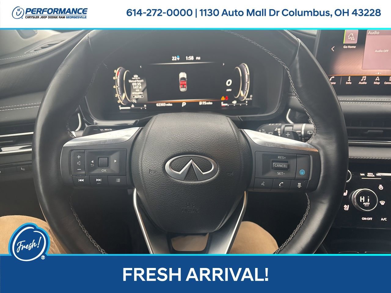 Used 2022 INFINITI QX60 Sensory image 18
