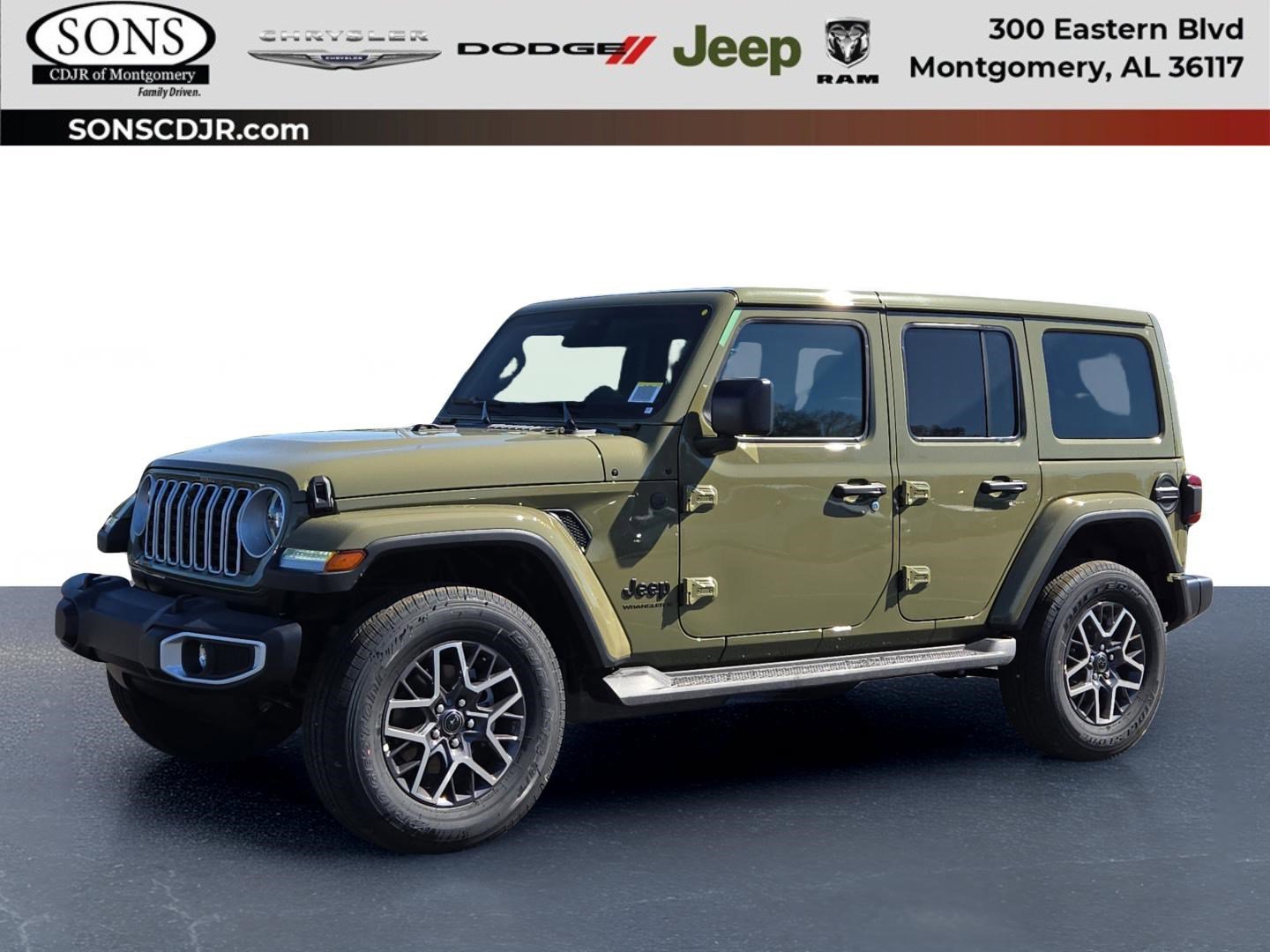 New 2026 Jeep Wrangler Unlimited Sahara AWD/4WD image 1