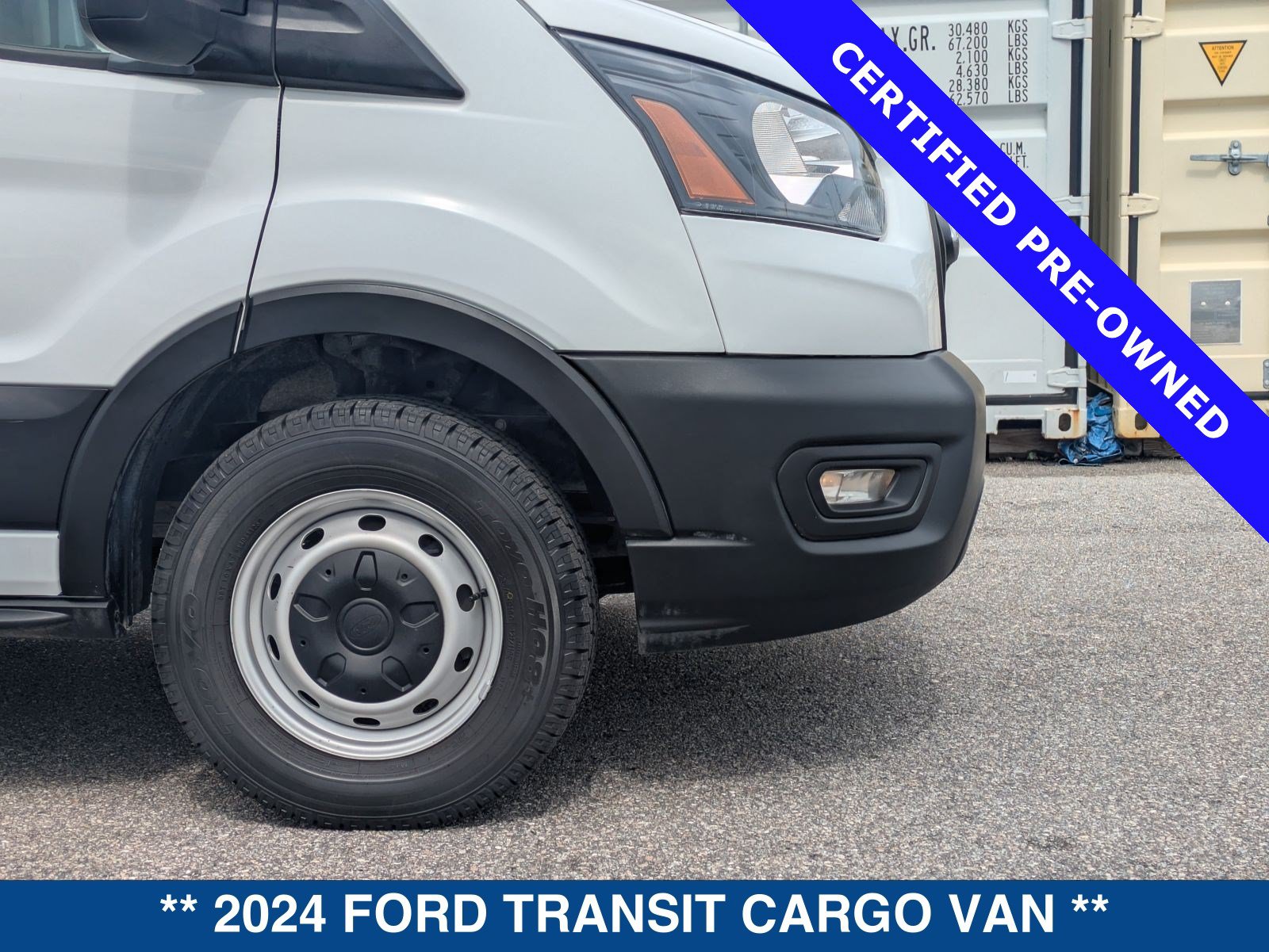 Certified 2024 Ford Transit 350 Low Roof w/ Load Area Protection Package RWD image 43