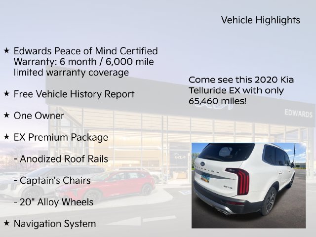 Used 2020 Kia Telluride EX w/ EX Premium Package AWD/4WD image 11