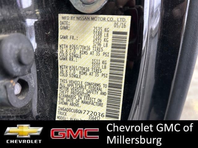 Used 2016 Nissan Frontier SV w/ SV Value Truck Package image 30