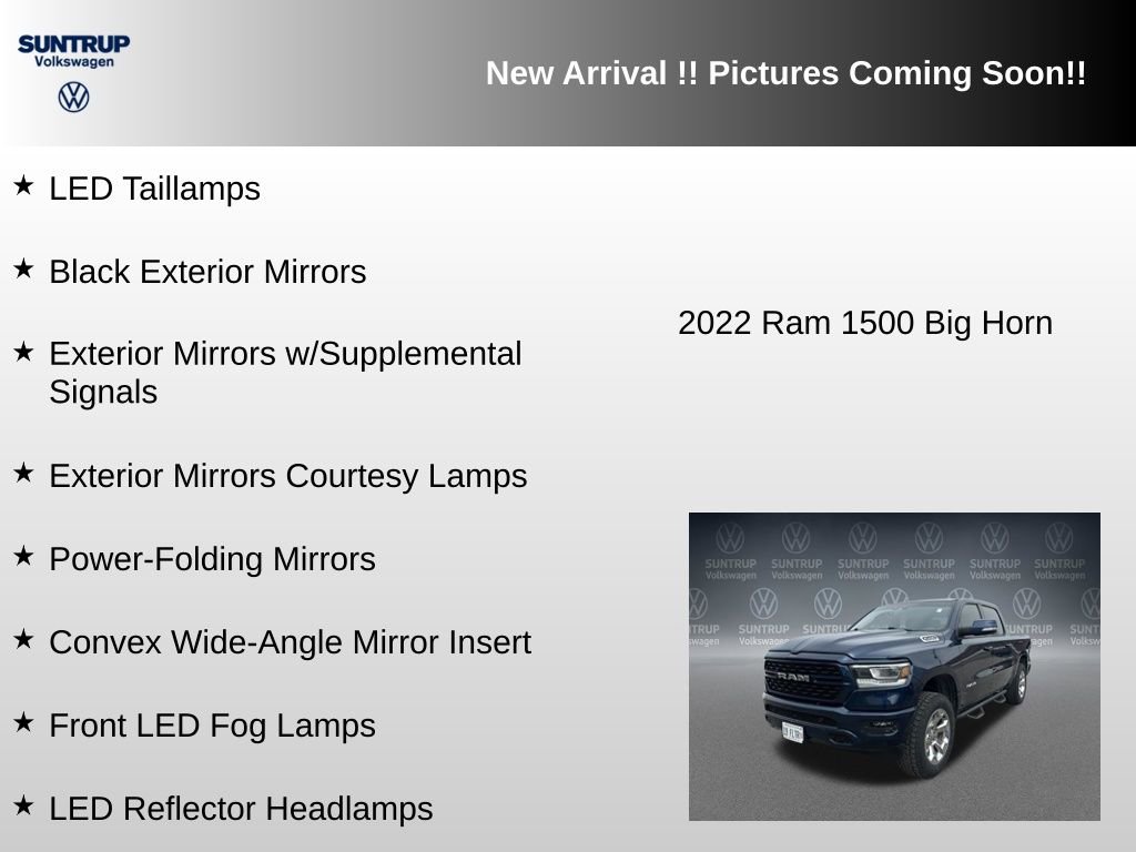 Used 2022 RAM 1500 Big Horn image 23