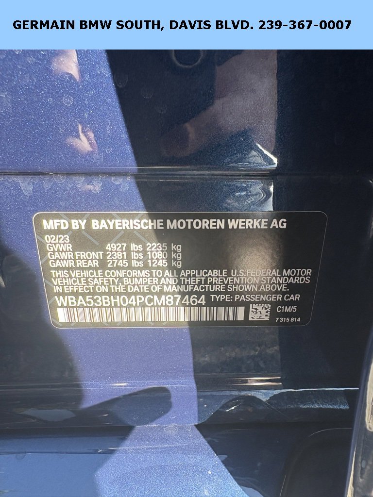 Certified 2023 BMW 530i w/ Premium Package image 5