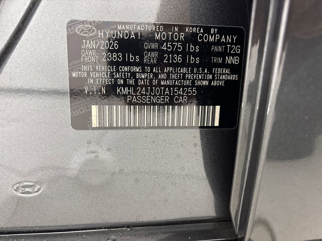 New 2026 Hyundai Sonata Blue FWD image 10