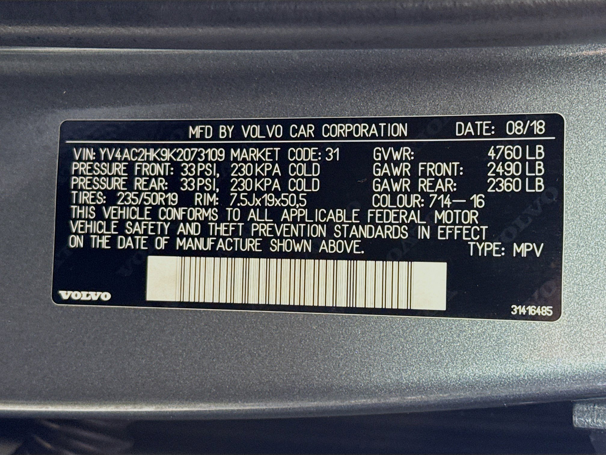 Used 2019 Volvo XC40 T4 Momentum image 40