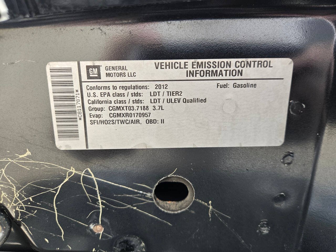 Used 2012 GMC Canyon SLE AWD/4WD image 18