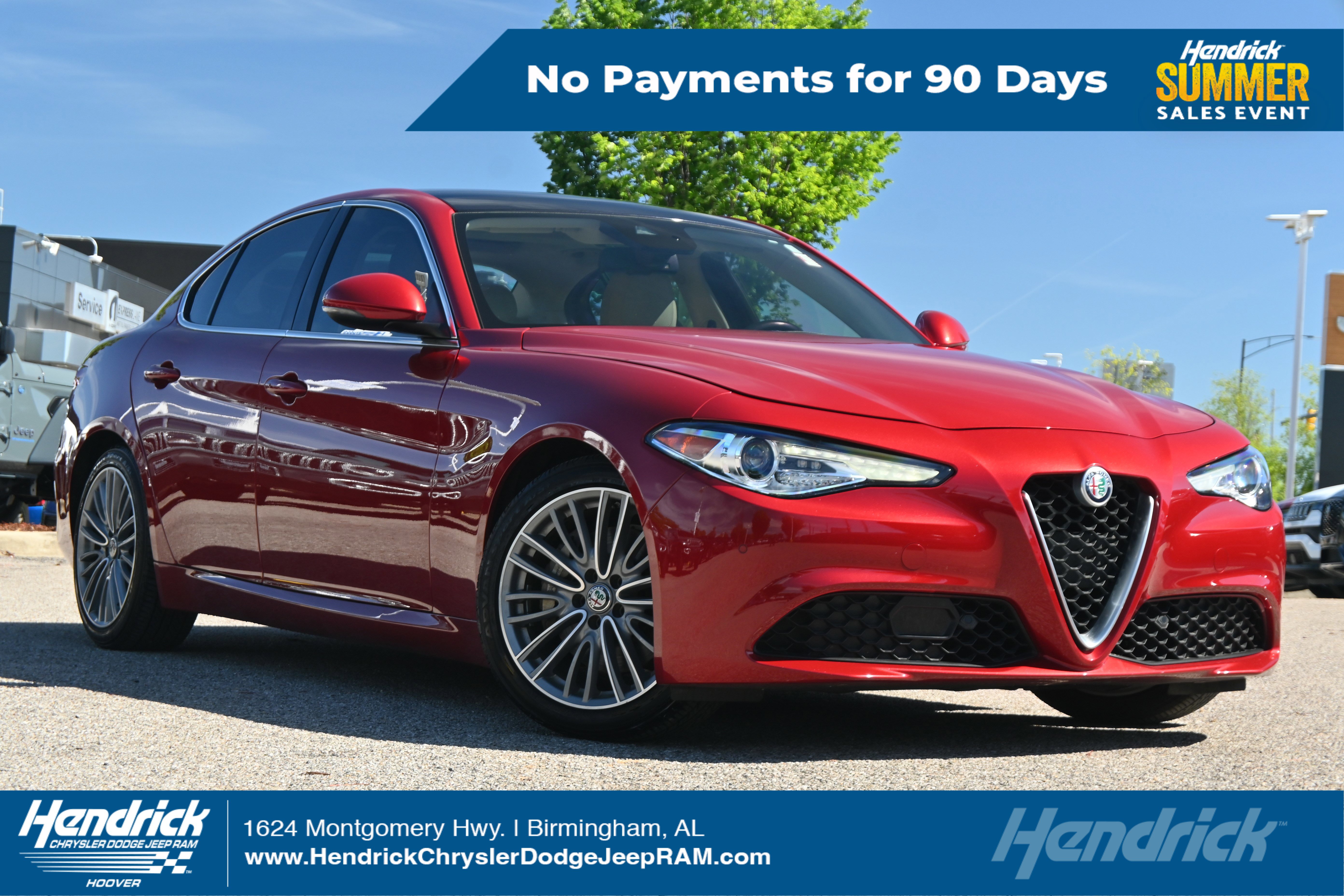 Used 2017 Alfa Romeo Giulia Ti w/ Lusso Light Wood Package
