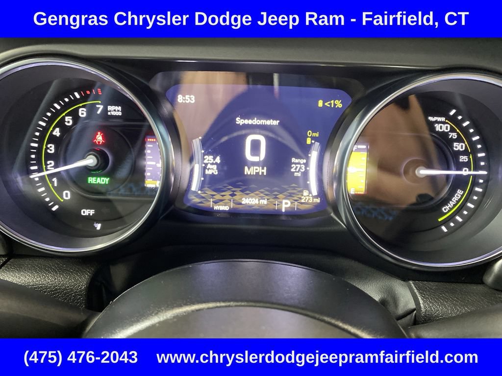 Used 2022 Jeep Wrangler Unlimited Rubicon 4xe w/ Cold Weather Group AWD/4WD image 22