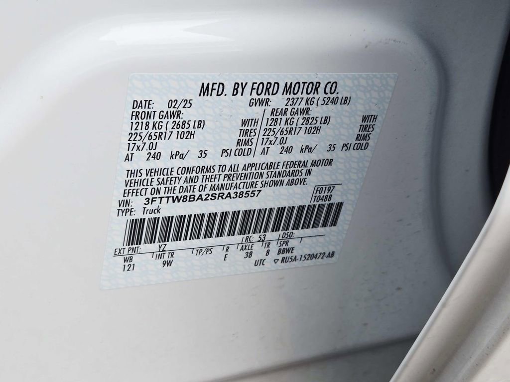 Used 2025 Ford Maverick XL w/ 4K Tow Package image 35