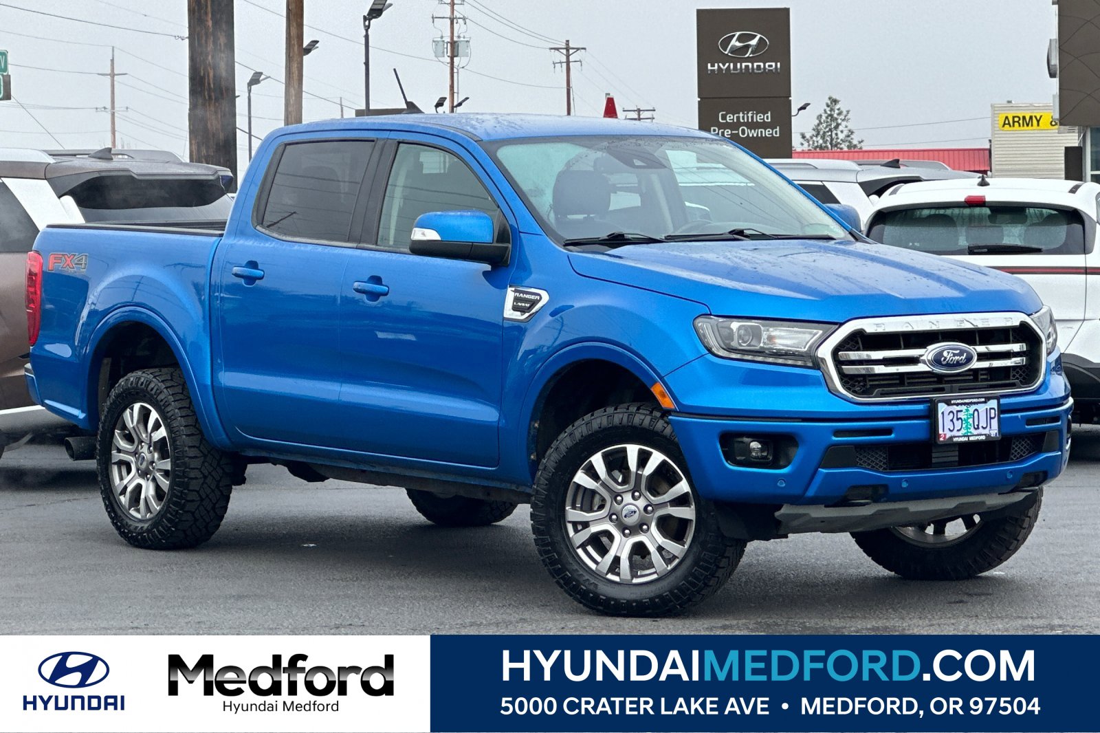 Used 2021 Ford Ranger Lariat w/ FX4 Off-Road Package