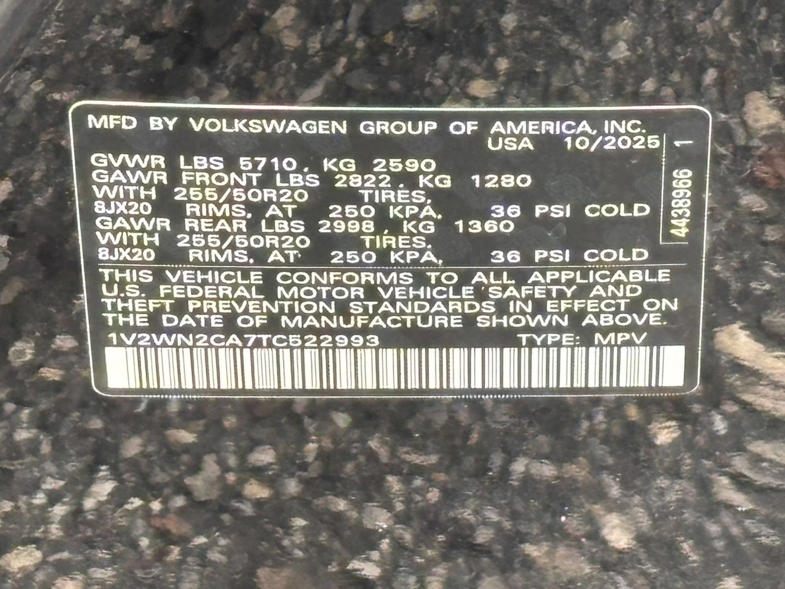 Used 2026 Volkswagen Atlas SE FWD image 20