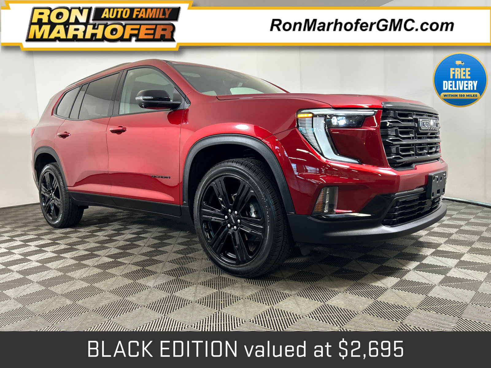 New 2026 GMC Acadia Elevation w/ Black Edition