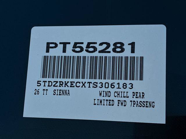 Certified 2026 Toyota Sienna Limited FWD image 33