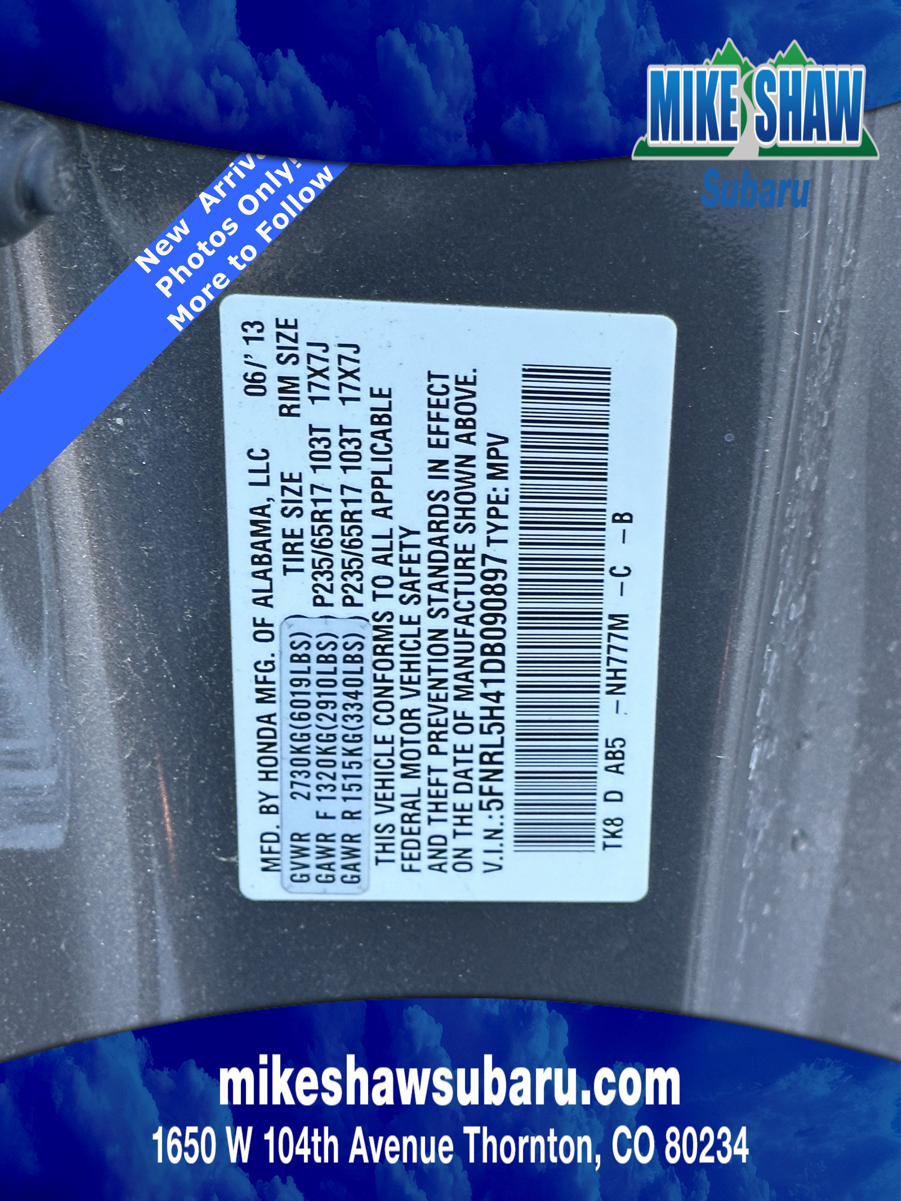 Used 2013 Honda Odyssey EX image 15