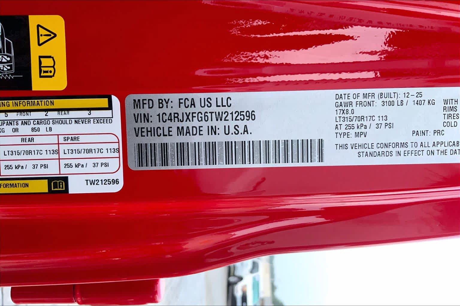 Used 2026 Jeep Wrangler Unlimited Rubicon AWD/4WD image 30