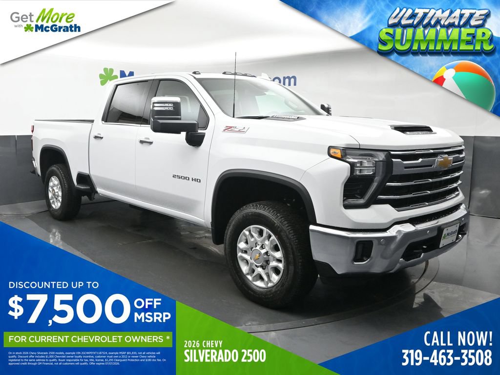 New 2026 Chevrolet Silverado 2500 LTZ w/ LTZ Convenience Package