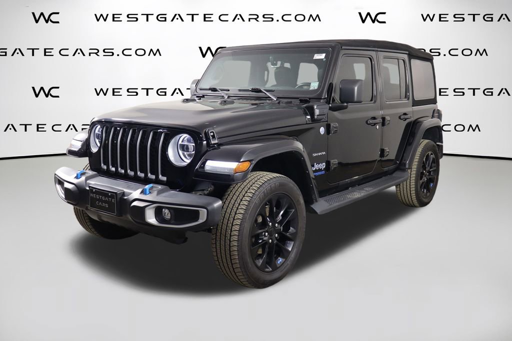Used 2022 Jeep Wrangler Unlimited Sahara w/ Cold Weather Group AWD/4WD image 1