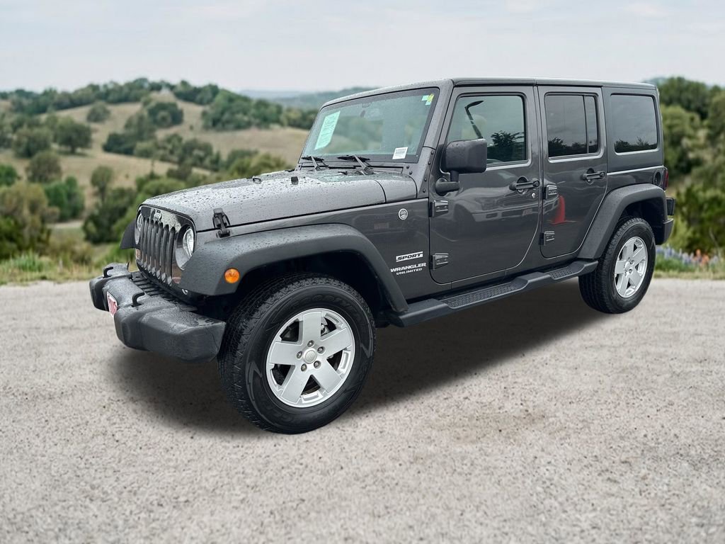 Used 2017 Jeep Wrangler Unlimited Sport w/ Quick Order Package 24S AWD/4WD video 3
