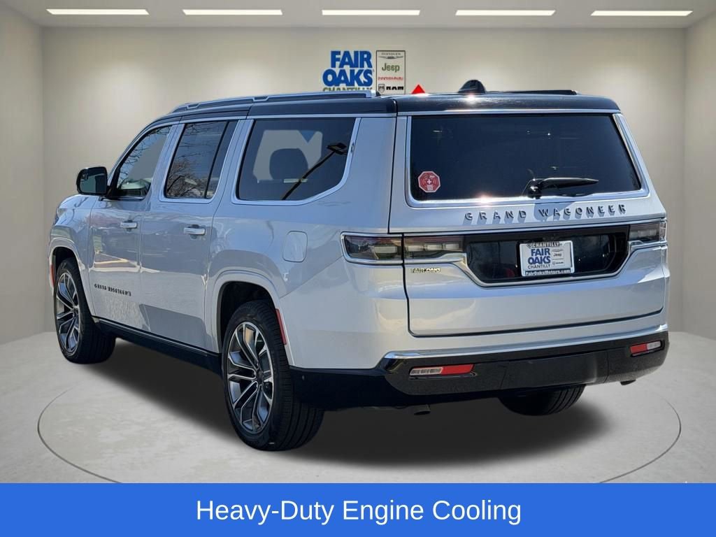 Certified 2025 Jeep Grand Wagoneer L Series III w/ Rear Seat Video Group 1 image 10