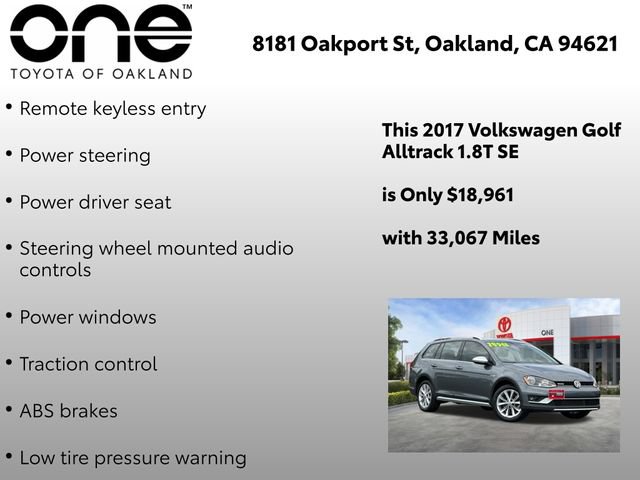Used 2017 Volkswagen Golf Alltrack SE AWD/4WD image 5