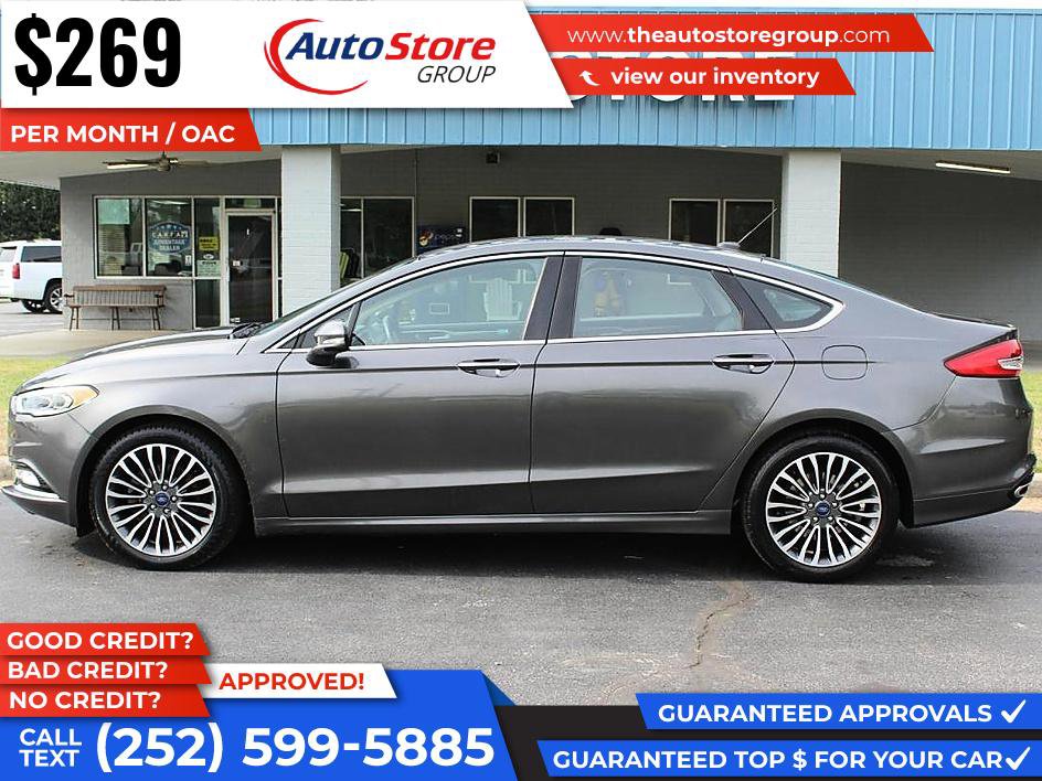 Used 2017 Ford Fusion SE w/ Fusion SE Technology Package image 1