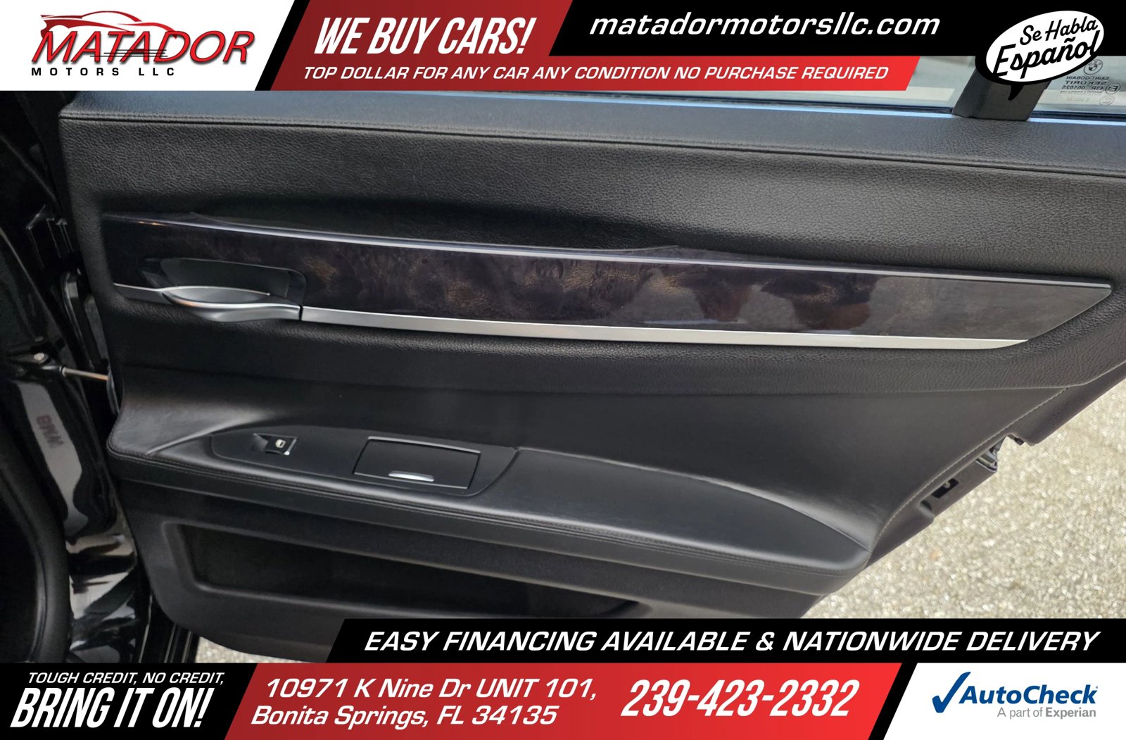 Used 2009 BMW 750i w/ Sport Pkg RWD image 14