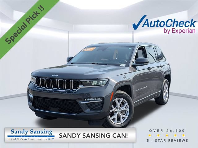 Certified 2022 Jeep Grand Cherokee Limited w/ Trailer Tow Prep Group (B) RWD image 1