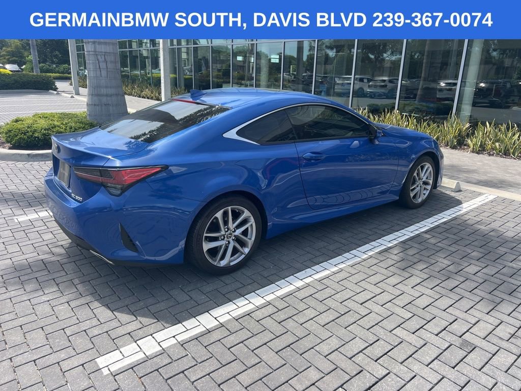 Used 2022 Lexus RC 300 w/ Accessory Package 2 RWD image 5
