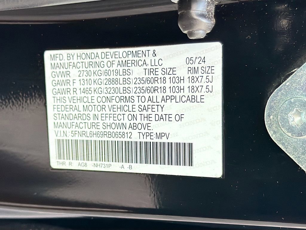 Used 2024 Honda Odyssey EX-L image 33