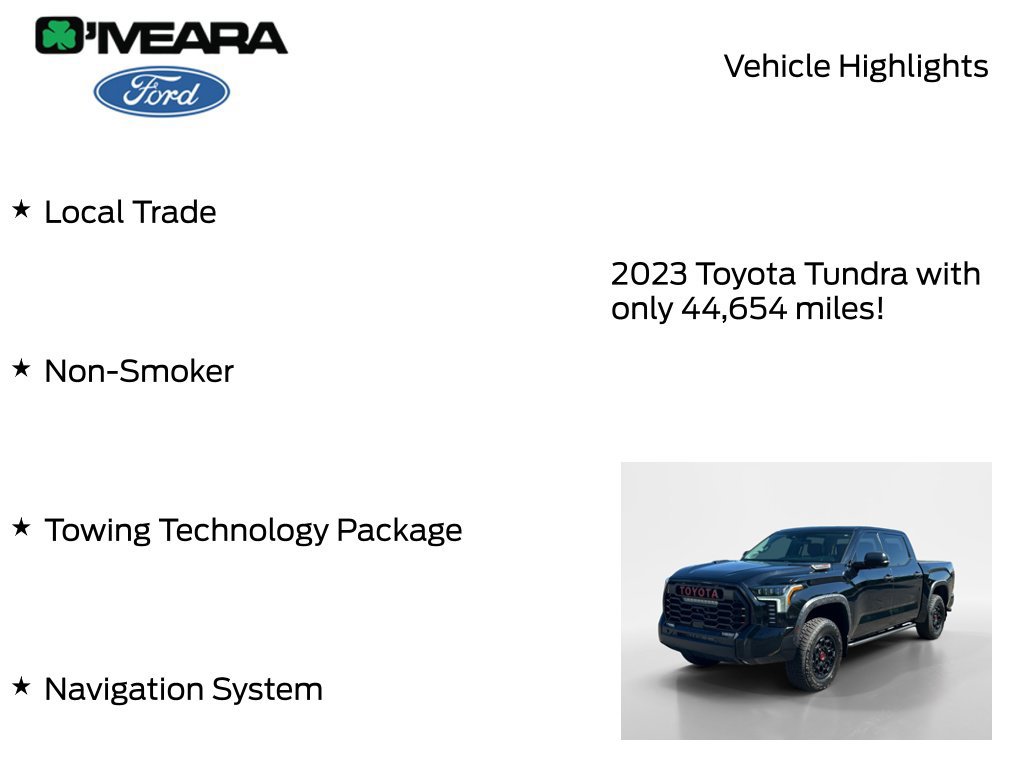 Used 2023 Toyota Tundra TRD Pro AWD/4WD image 7