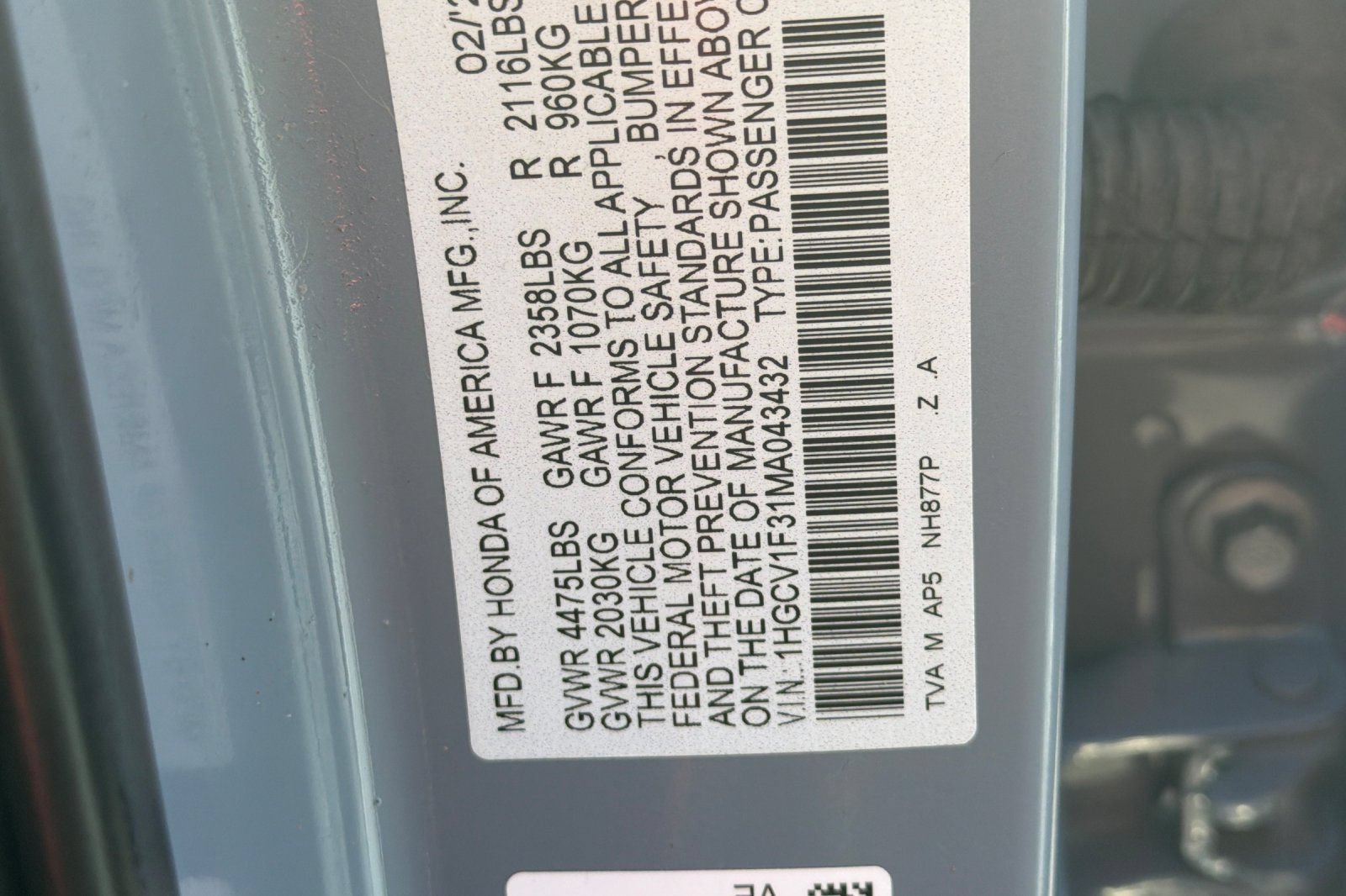 Used 2021 Honda Accord Sport image 28