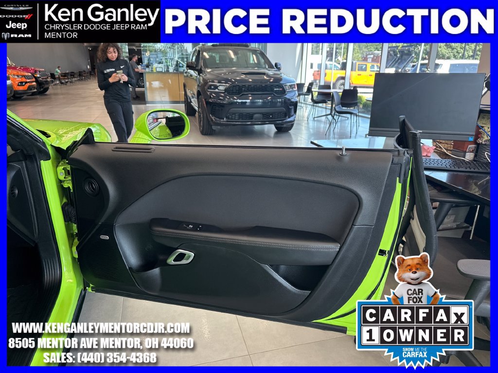 Certified 2023 Dodge Challenger R/T w/ Blacktop Package RWD image 21