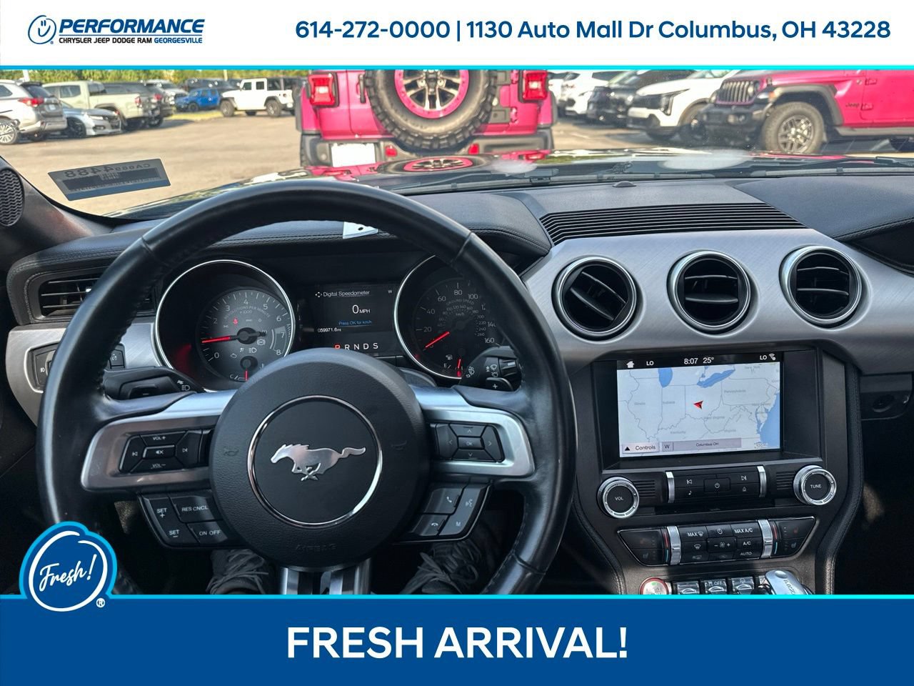 Used 2018 Ford Mustang Premium w/ Black Accent Package RWD image 20