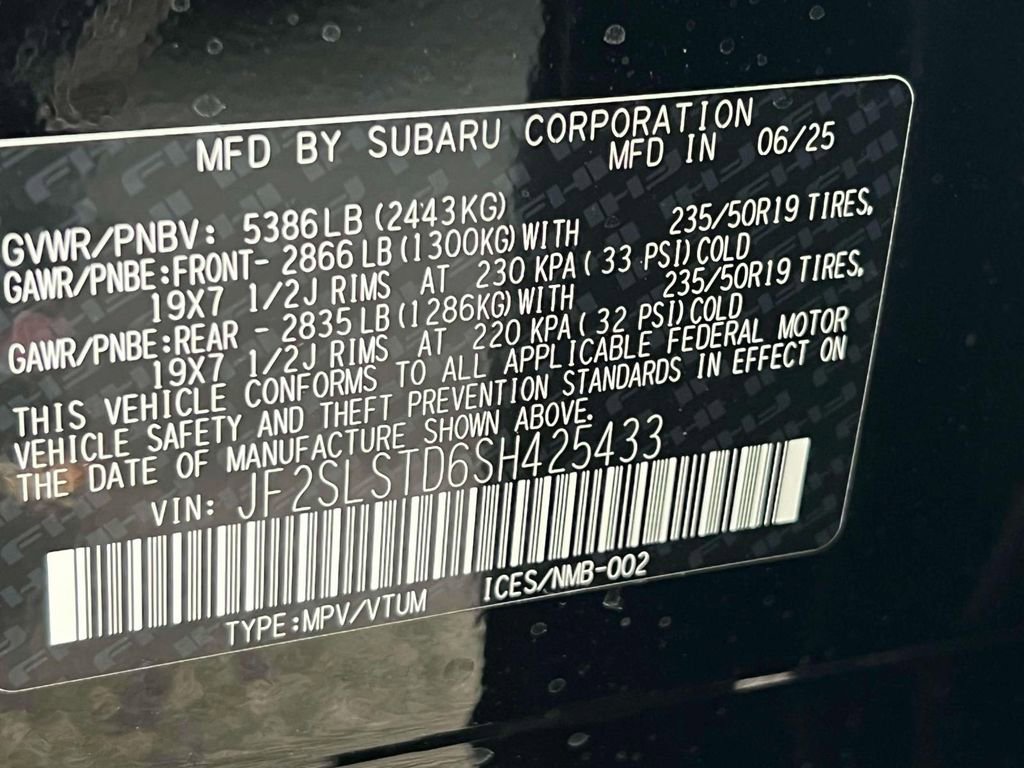 New 2025 Subaru Forester Touring image 20