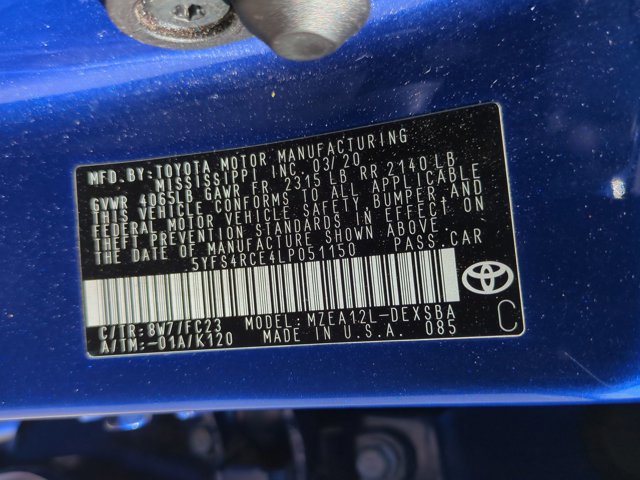 Used 2020 Toyota Corolla SE FWD image 15