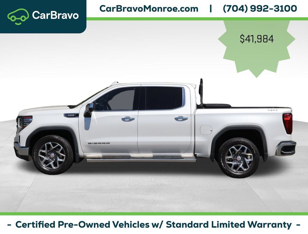 Certified 2022 GMC Sierra 1500 SLT AWD/4WD image 2