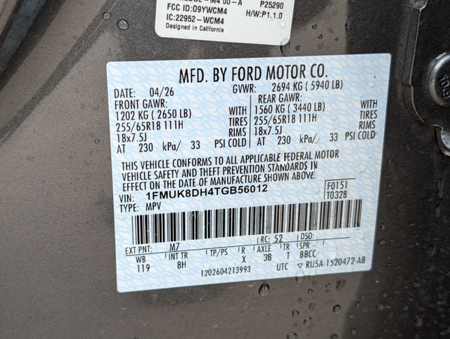 New 2026 Ford Explorer Active AWD/4WD image 26