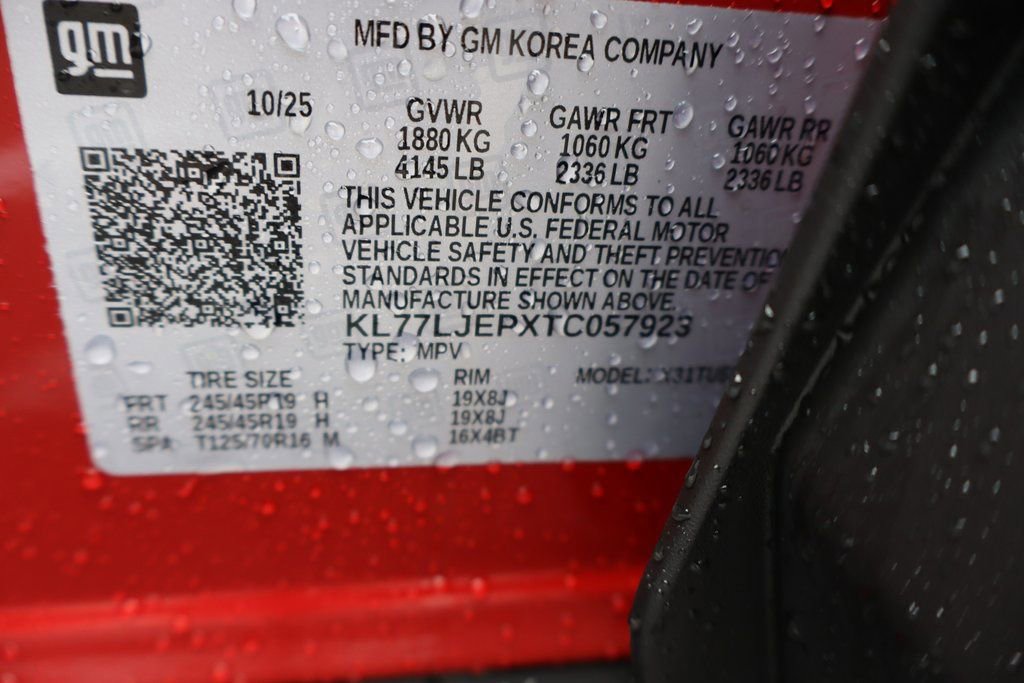 New 2026 Chevrolet Trax RS w/ Sunroof Package image 25