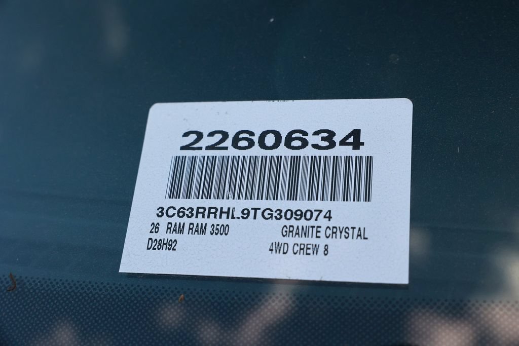 New 2026 RAM 3500 Big Horn AWD/4WD image 36