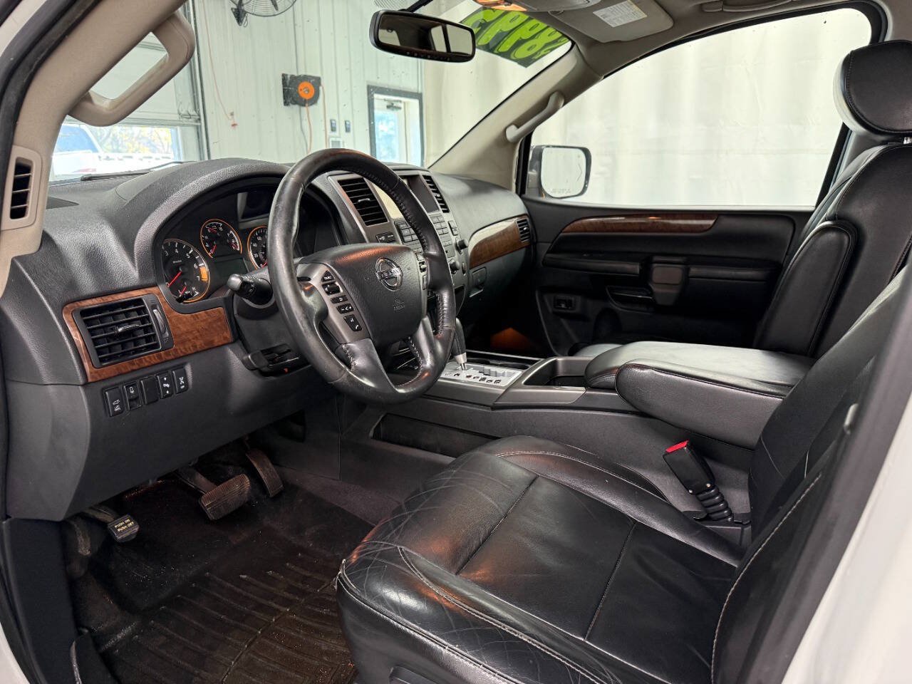 Used 2014 Nissan Armada Platinum w/ 2nd Row Captain Seat Package AWD/4WD image 8