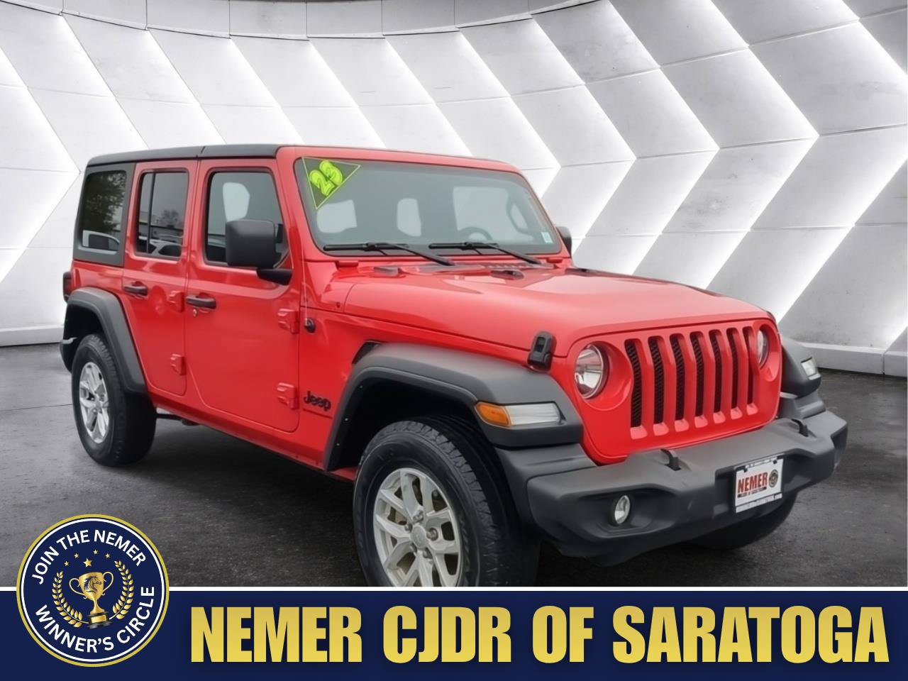 Used 2023 Jeep Wrangler Unlimited Sport AWD/4WD video 1