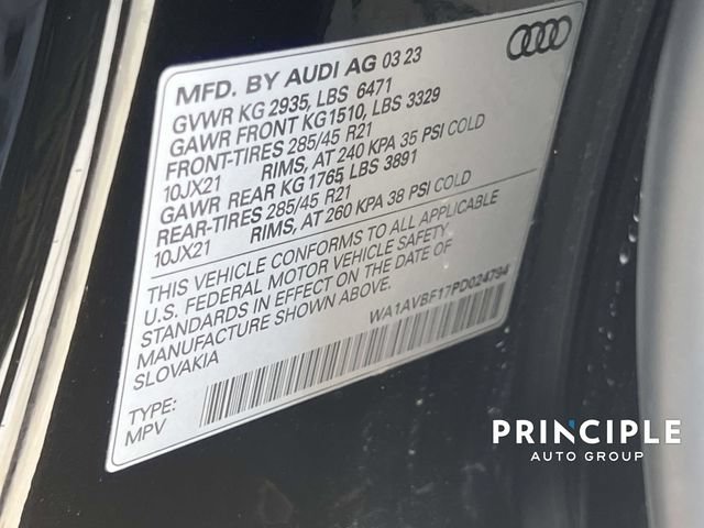 Used 2023 Audi Q8 Premium AWD/4WD image 34