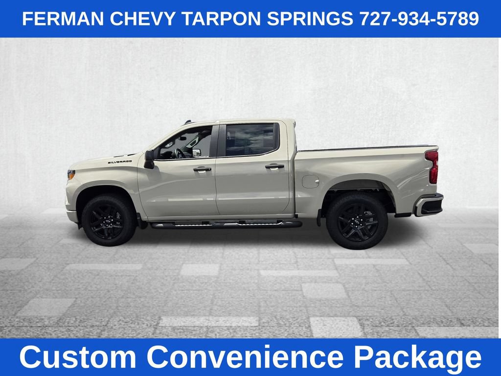 New 2026 Chevrolet Silverado 1500 Custom w/ Turbomax Blackout Package RWD image 6